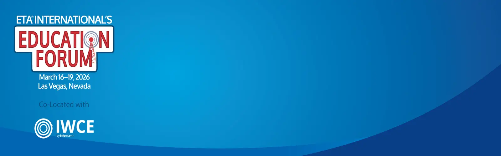 Join ETA at Education Forum